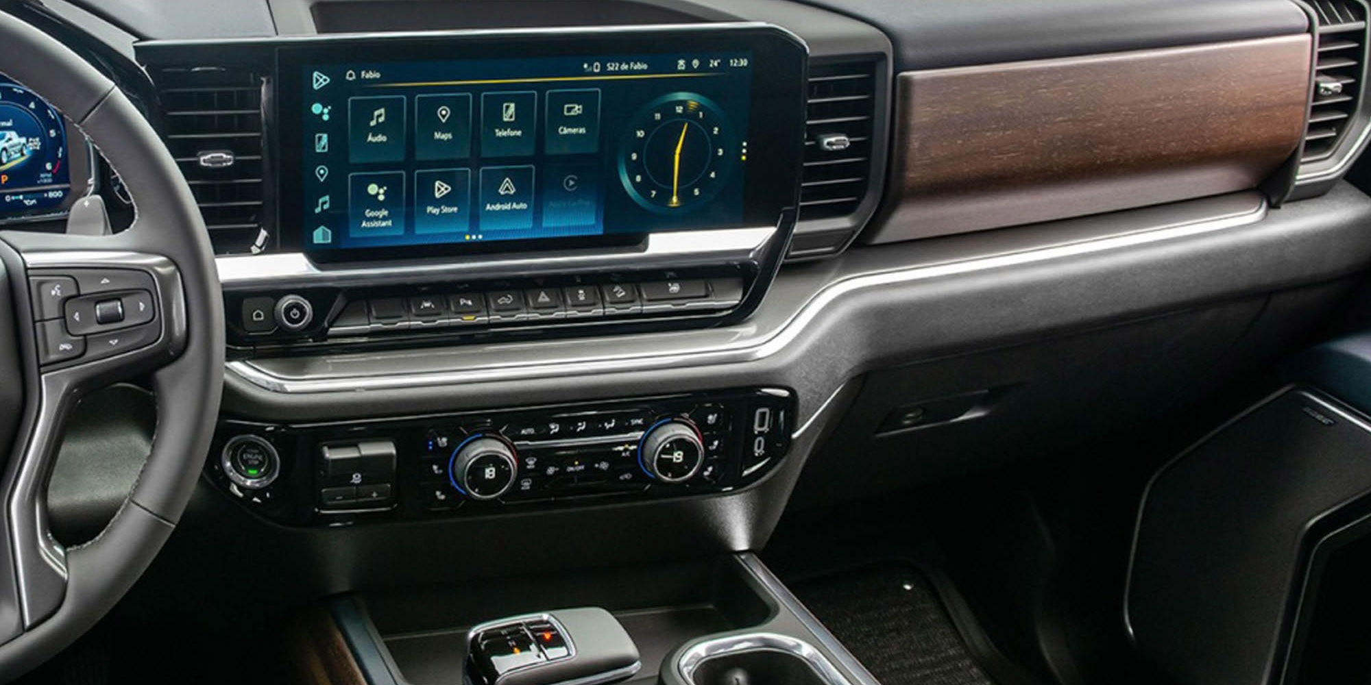 Confira o interior da nova Silverado 2026